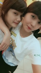 Tống Hằng điều trị mụn hiện đang là nhân viên của Thế Giới Di Động